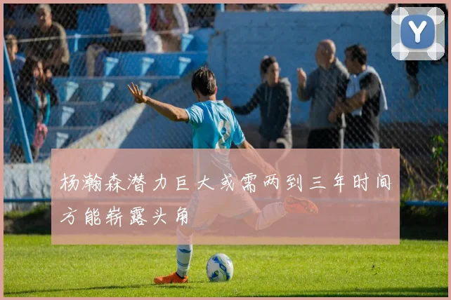 杨瀚森潜力巨大或需两到三年时间方能崭露头角